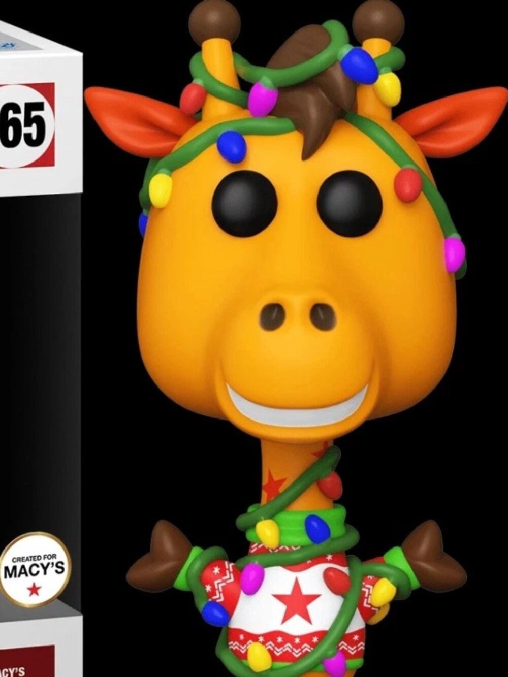 FUNKO POP! AD ICONS TOYS R US GEOFFREY Macys Holiday Sweater EXCLUSIVE #165 RARE